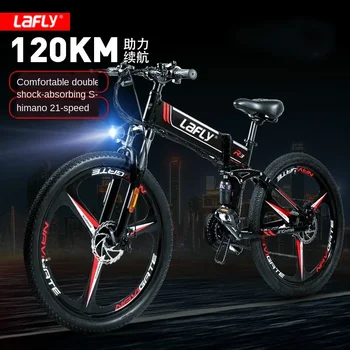 Image Lafly X3 Electric Bicycle for Adults 1000W 48V 17AH Lithium Battery Hydraulic Brake  E-Bike Mountain Cycling off-road ebikes