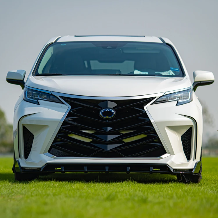 

Auto Part Car Bodykit Full Body Kit Set Grille Front Bumper Upgrade Modified Facelift for New 2021 Sienna