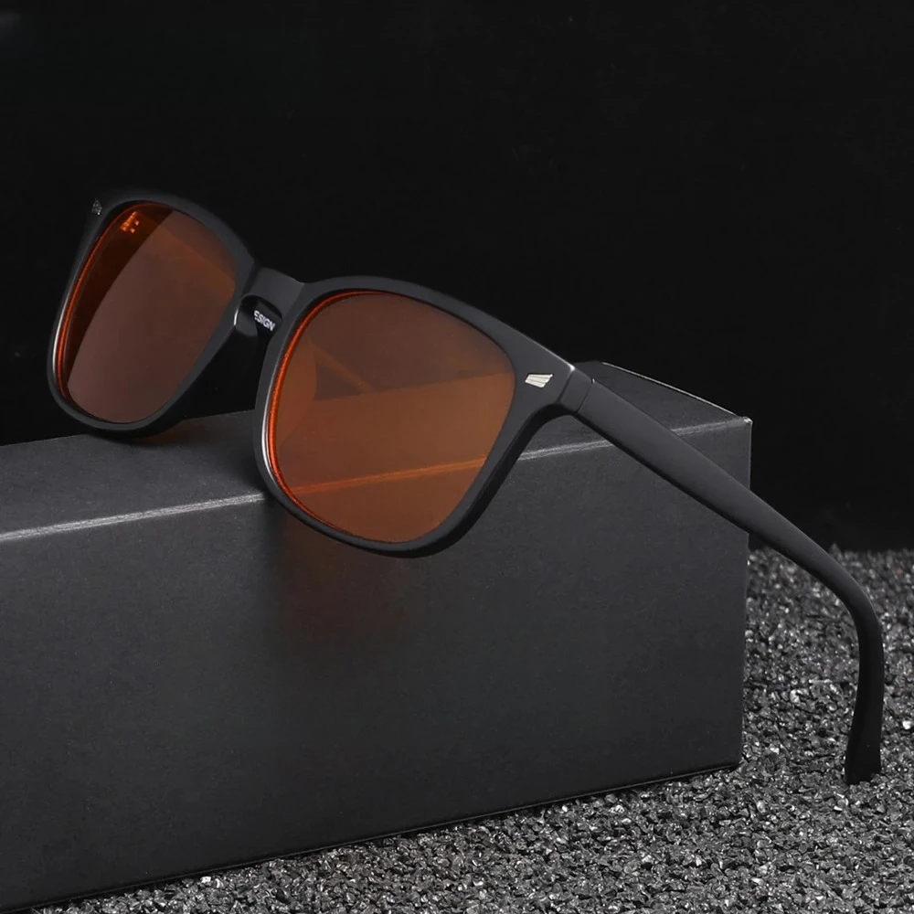 Classic Square Men's and Women's Fashionable Anti Blue Light Glasses Suitable for Daily Wear image 2
