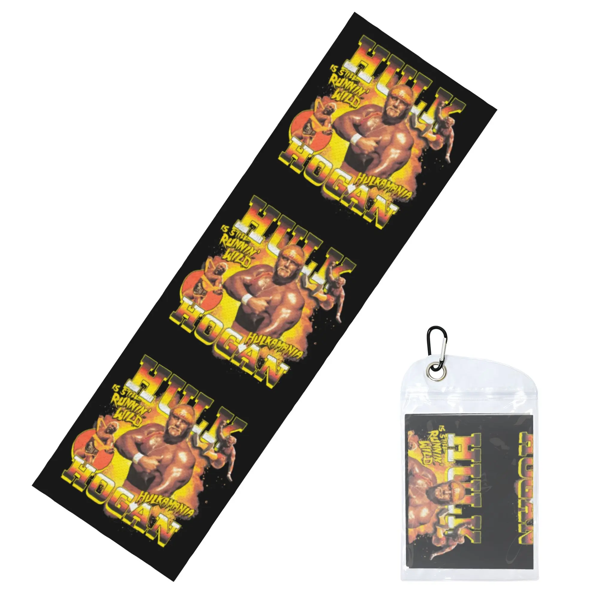 American Pro Wrestling Hulk Hogan Cold Exercise Towel  Yoga And Fitness Running Activities Travelling Swimming Camping Towels