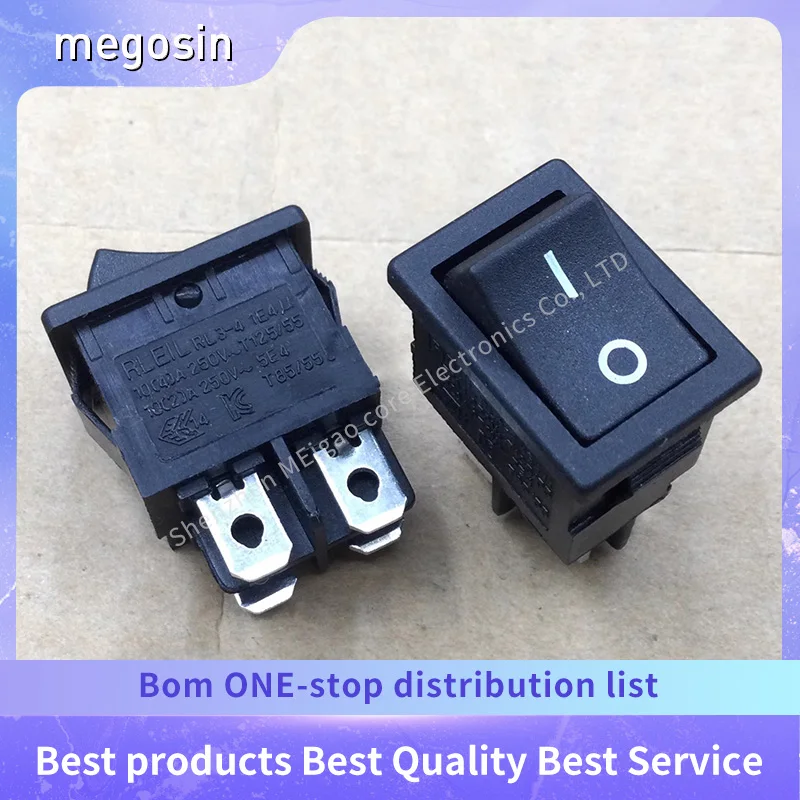 

1 ~ 5 шт./лот, переключатель типа корабля RL3-421, переключатель деформации, 15*21, четырехконтактный переключатель питания второй передачи, 6A, 250 В