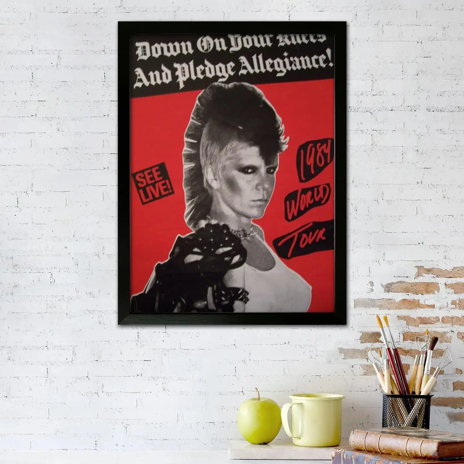 Wendy O. Williams Canvas Art Poster and Wall Art, Picture Print, Modern Family Bedroom Decor,Decorative painting