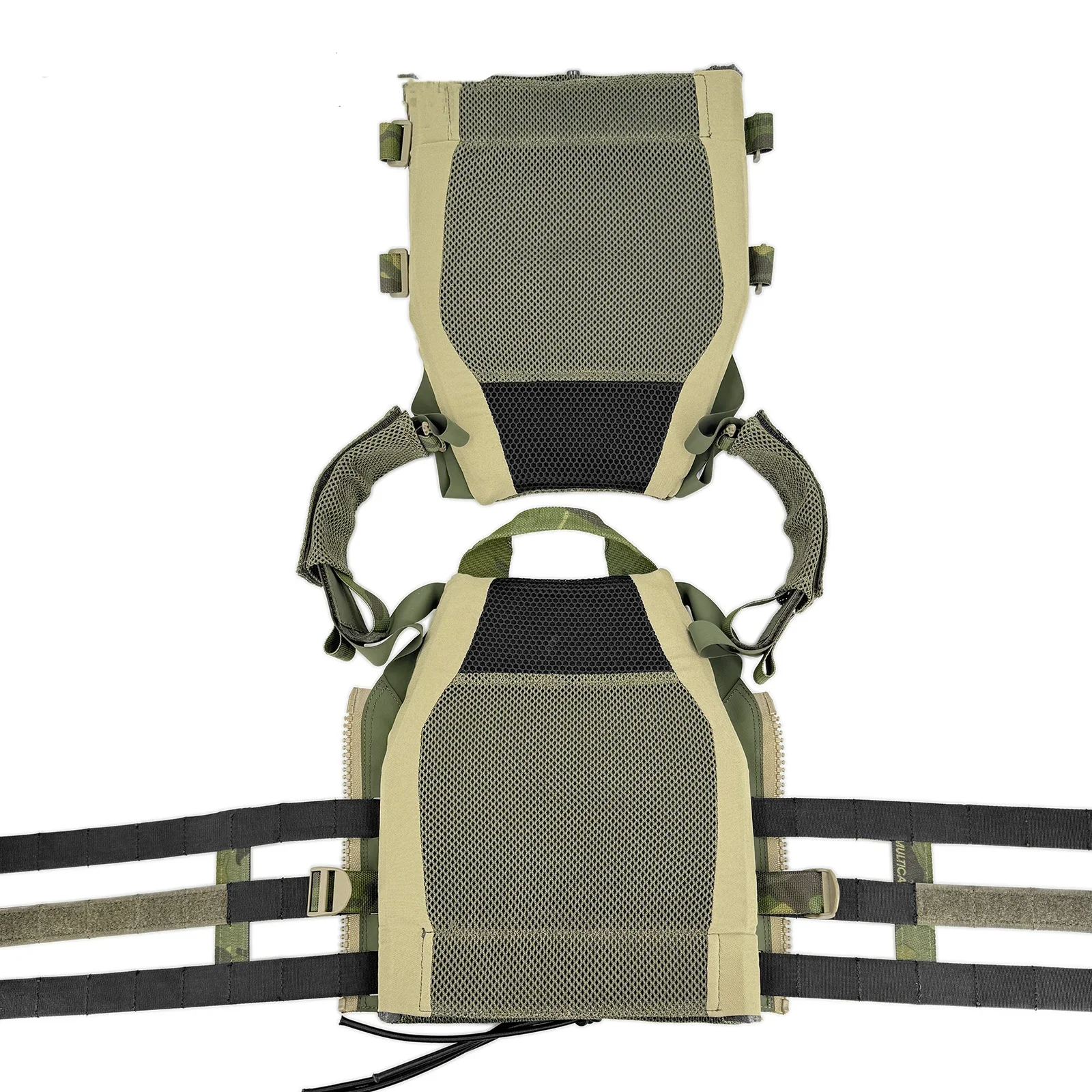 JPC2.0 Lightweight Mesh Assault Tactical Vest AOR1 Color Hunting Vest AOR2 All Terrain Camouflage