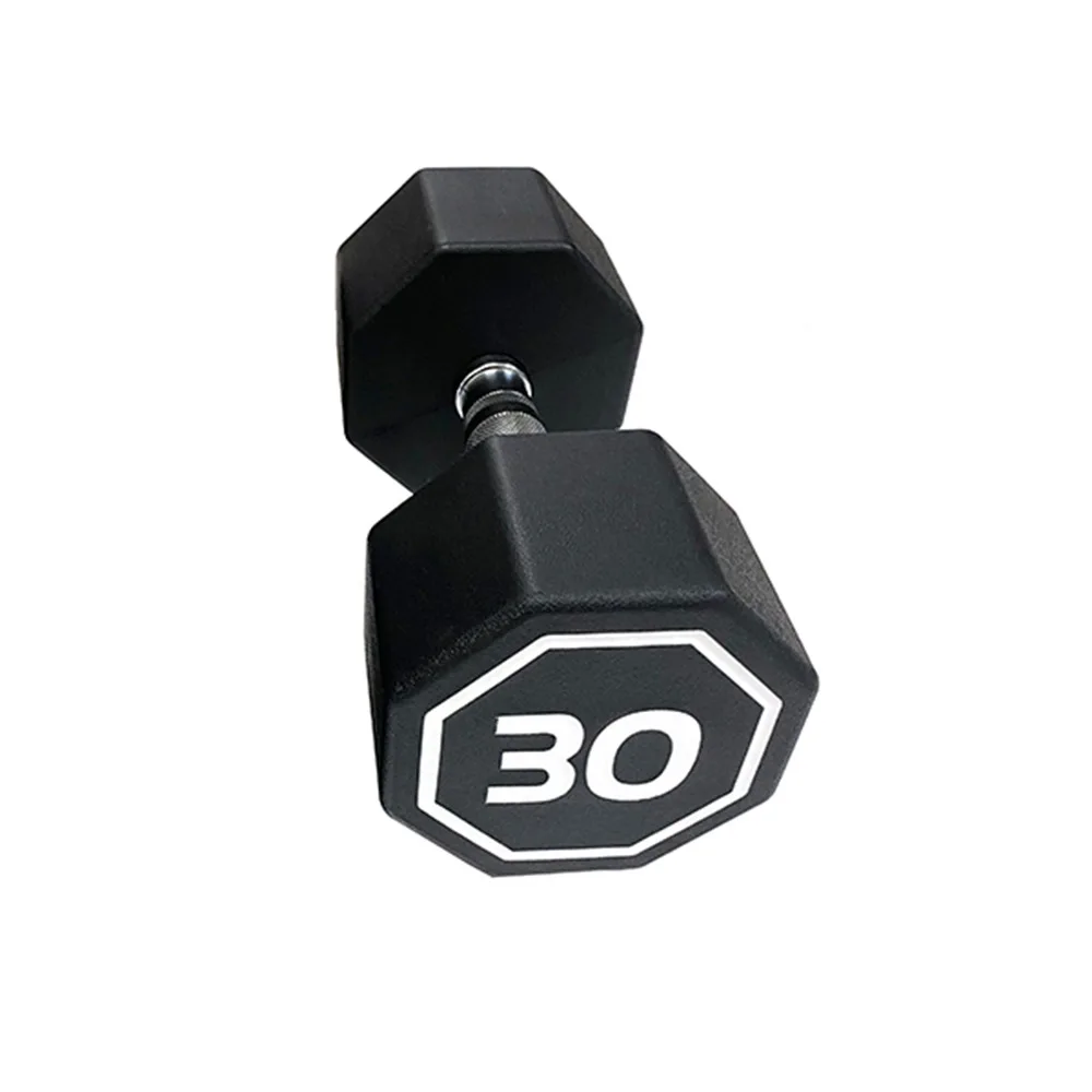 

30LBS APOLLO IR3920 Premium Octagonal Dumbbell Large Numbers Hard Chrome Plated Handle Dumbbells to Assist with Push-Ups