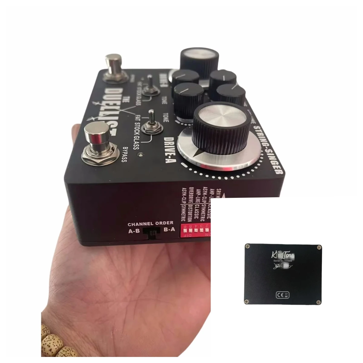 دواسة الغيتار لهجة الملك Duellist ، تأثير سق ، سق