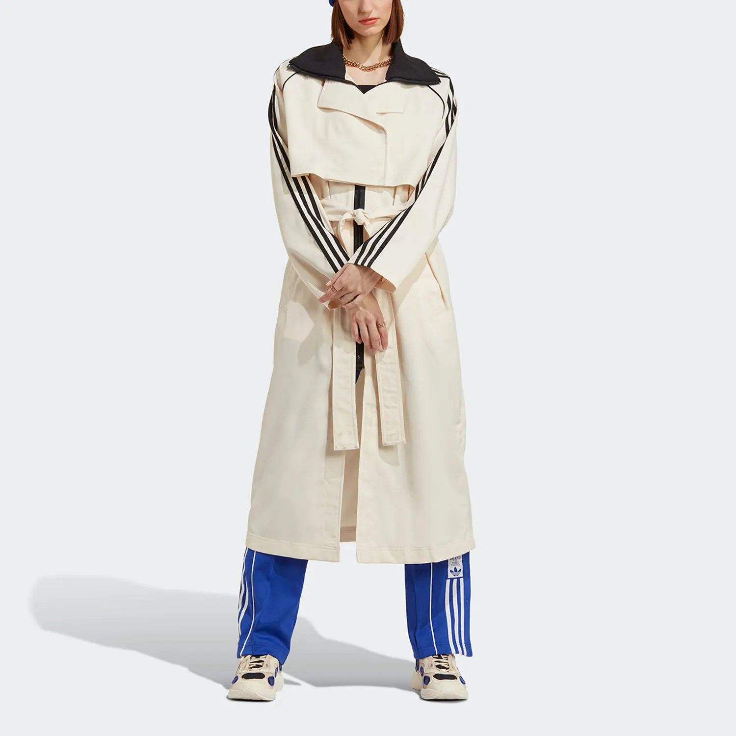

Женское свободное спортивное пальто Adidas Originals TRENCH IC5588