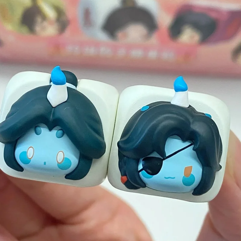 ลูกเต๋าลิงหลงแท้จากสวรรค์ พร้อมถุงตาบอด Xie Lian Hua San Lang Tai Zi Yuechen ของเล่นโมเดลจิ๋วสุดน่ารัก ของขวัญเซอร์ไพรส์