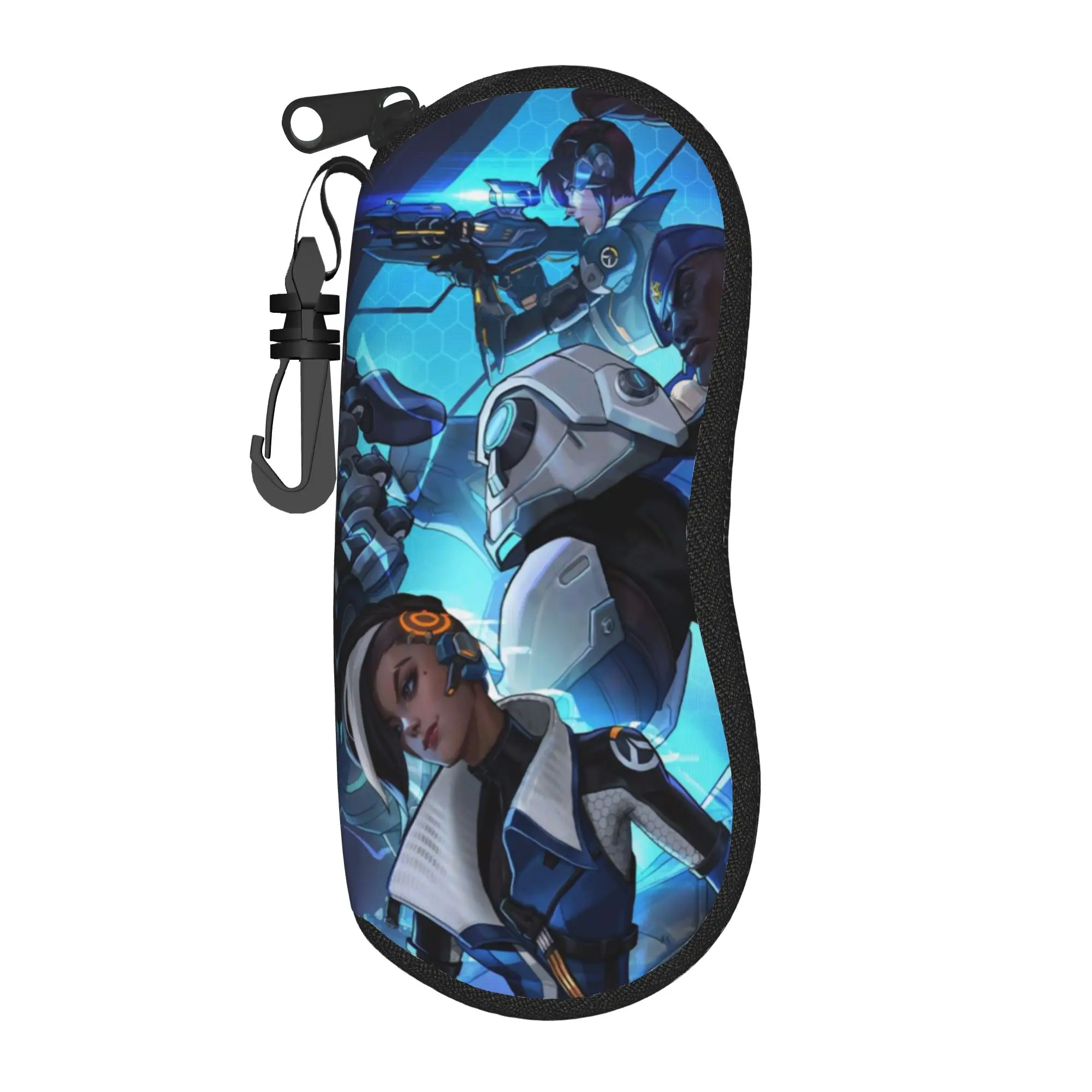 Overwatch Video Game Glasses Case Unisex Waterproof Accessories  Glasses Storage Box Ultra Glasses Box
