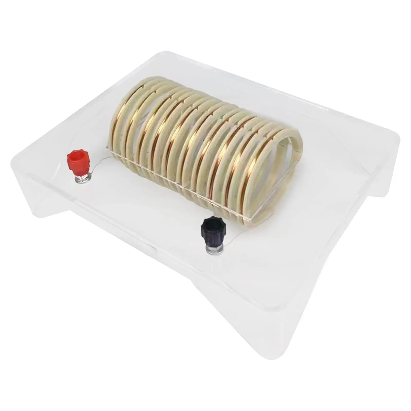 Current Magnetic Field Demonstrator Physics Experiment Transparent Base Educational Model Electromagnetism Experiment for School