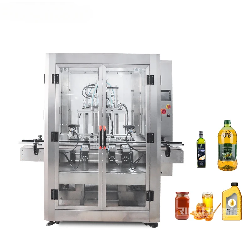 Automatic palm oil vegetable seed oil plastic bottle filler