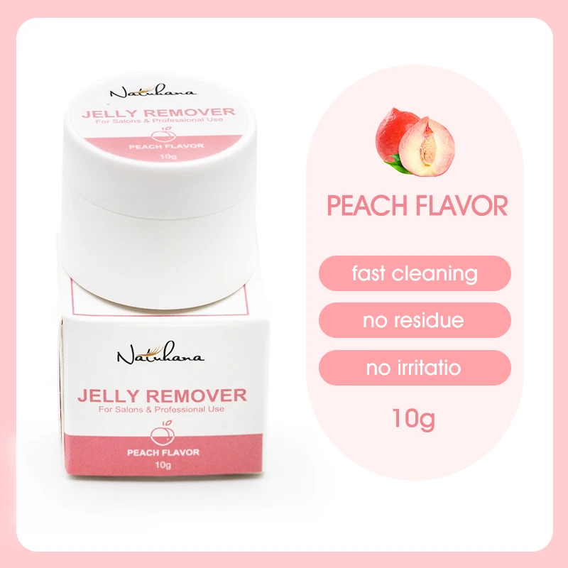 NATUHANA Wimpernkleber-Entferner Schnelle Entfernung des Klebstoffs Professionelle Creme-Entfernung für Wimpern De Pestaña Make-up-Zubehör