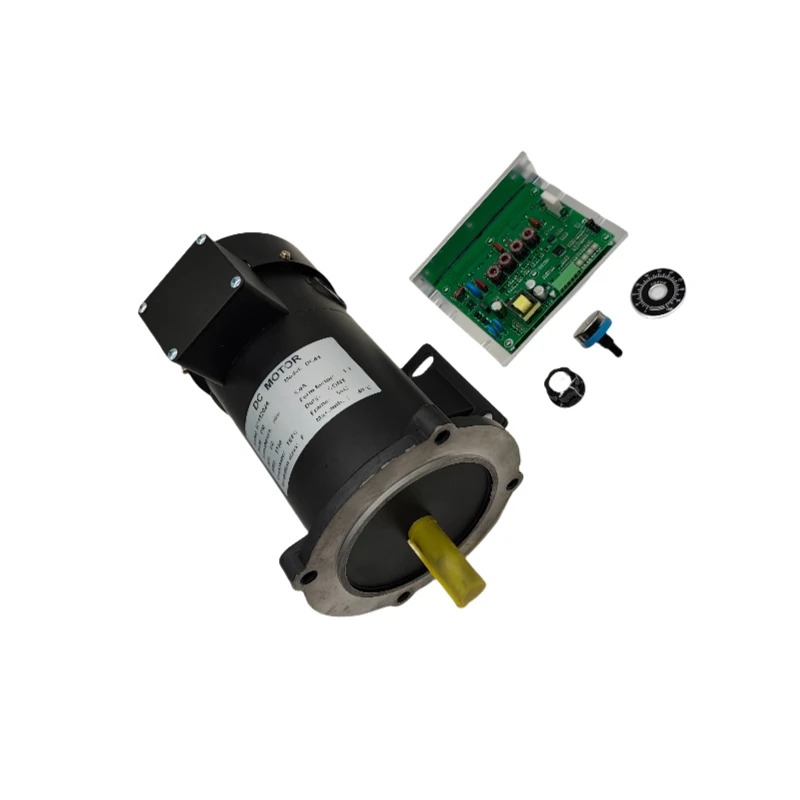 Factory Supplied 113ZYT  90V  1/2 HP 1750rpm  High Speed Engine Driver dc Brushed  Forced air Cooling  Motor   Controller set