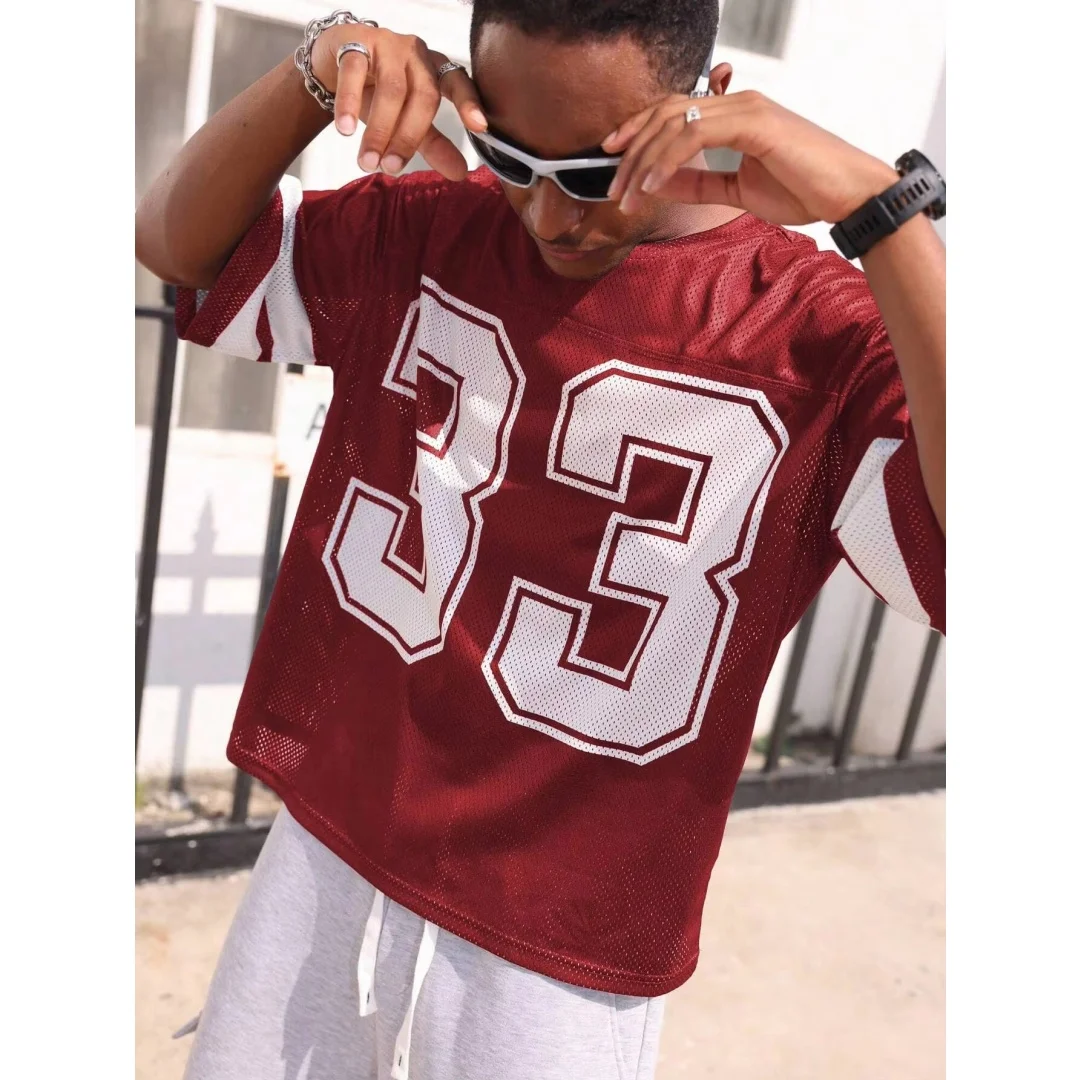 2025 Digitale Baseball Rugby Fußball Trikots 3D-Druck Sommer Sport Schnelltrocknend Herren T-Shirt Kinderkleidung Damen T-Shirt – Detail 3