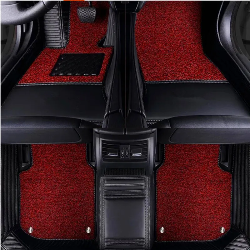Custom special car floor mats for Land Rover Range Rover Sport L461 2027-2023 Good quality Rugs waterproof double layers carpets