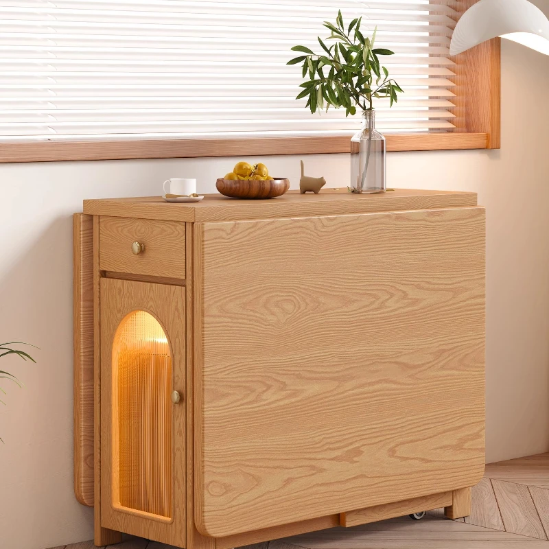 

Senior Foldable Dining Tables Sets Modern Minimalist Rectangle Kitchen Table Nordic Style Dining Room Furniture Esstisch