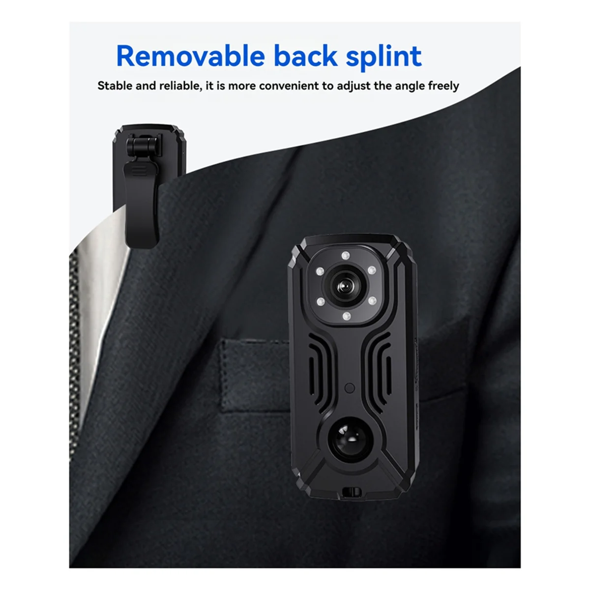 بابك! MD37 واي فاي كاميرا صغيرة IR-CUT للرؤية الليلية مصغرة كاميرا الفيديو جيب الشرطة الجسم كام PIR كاميرات الدراجة كاميرا ويب رياضية #1