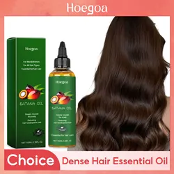 Batana Nourishing Hair Oil Hair Strengthen Repair Split Ends Damage Increase Hair Thickness Smoothness Dense Hair Essential Oil