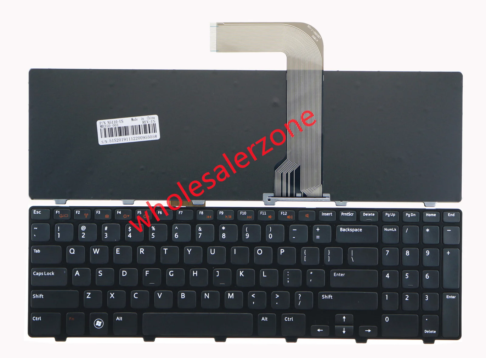 

New Keyboard For Dell Insprion 15R N5110 M5110 M511R M501Z series laptop MP-10K73US-442 4DFCJ 04DFCJ NSK-DY0SW V119625AS