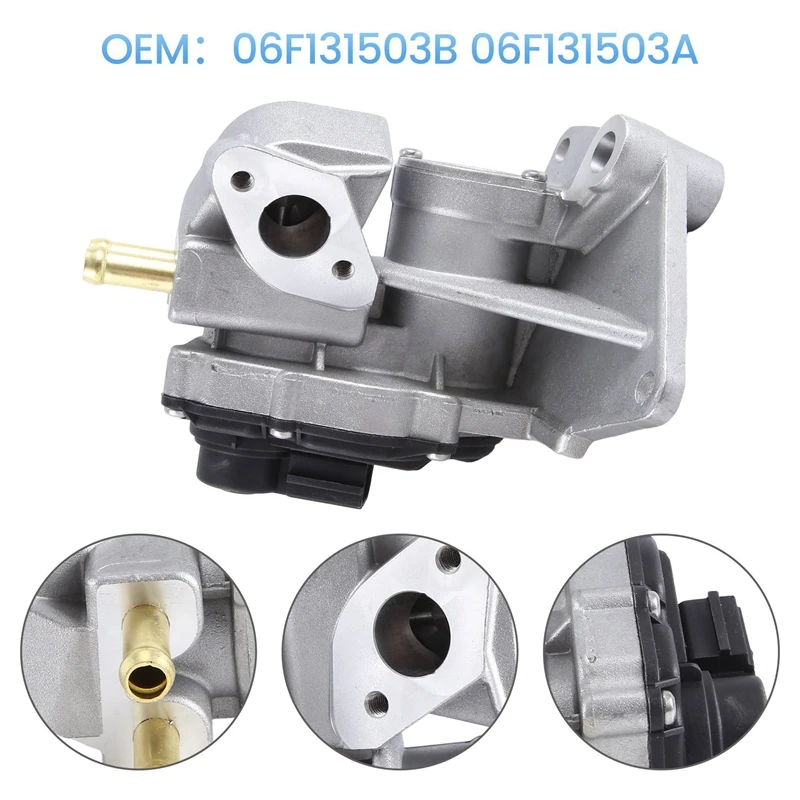 06F131503B 06F131503A EGR Electronic Solenoid Valve For  A3 Seat Leon Altea Skoda Octavia VW Golf Jetta Passat B6 Parts