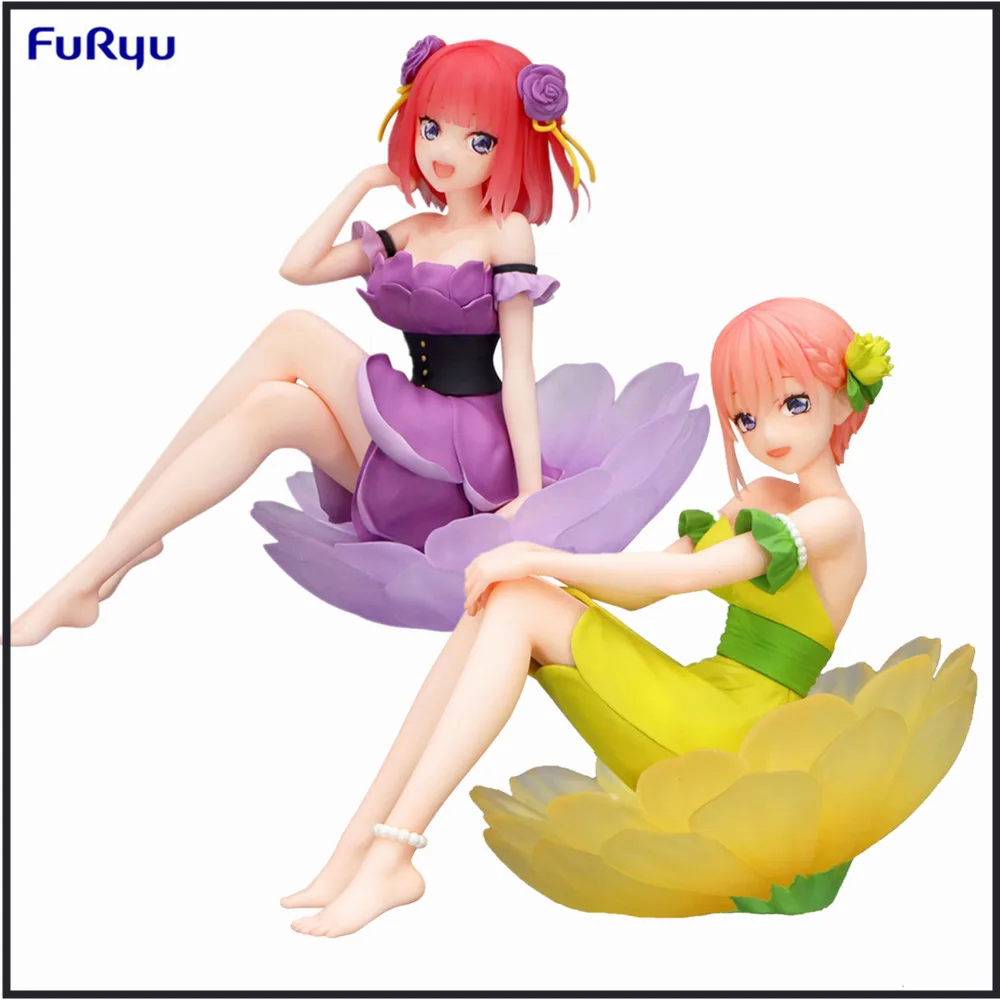 Anime Figure Bandai Furyu The Quintessential Quintuplets Specials Bloo-me! -Nakano Ichika Nakano Nino PVC Action Figurine Toys