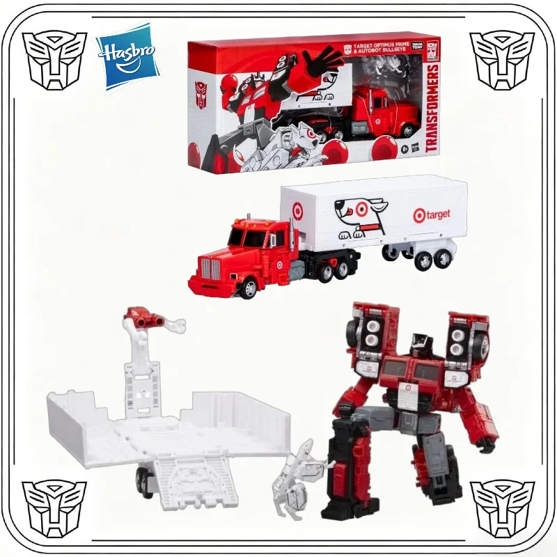 

【IN STOCK】Hasbro Transformable toys Target Optimus Prime Autobot Bullseye Action Figure Robot Toy Collectible Gift Hobbies