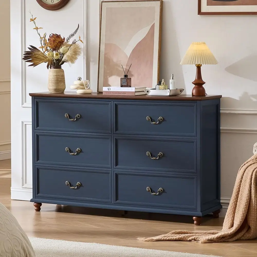 6 Drawer Dresser Fo…