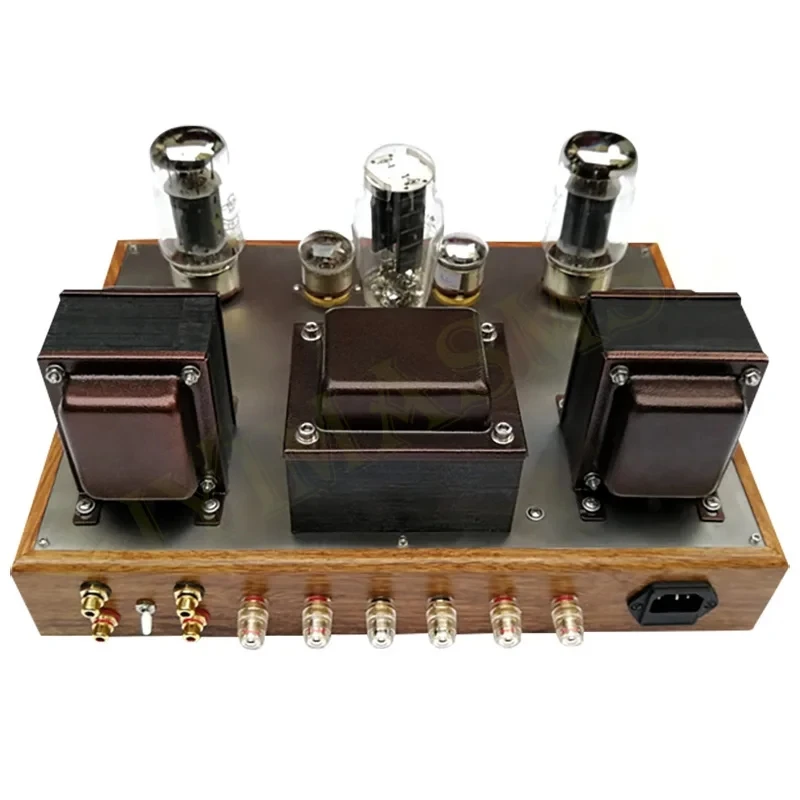 AIYIMA SMSL 717A Push KT88 Single-ended Class A Vacuum Tube Amplifier 5Z3P Rectifier 10W+10W Pure Handmade Weld power Amplifier