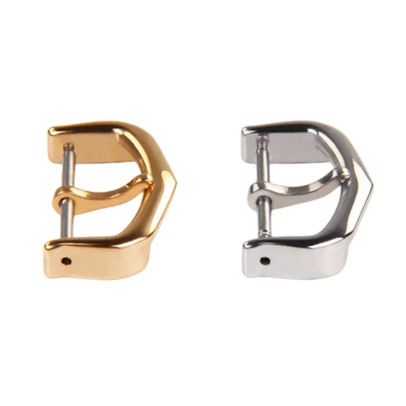 12mm 14mm 16mm 18mm 316L Stainless Steel Watch Buckle For Cartier Watch Replacement Clasp Gold Silver Rose