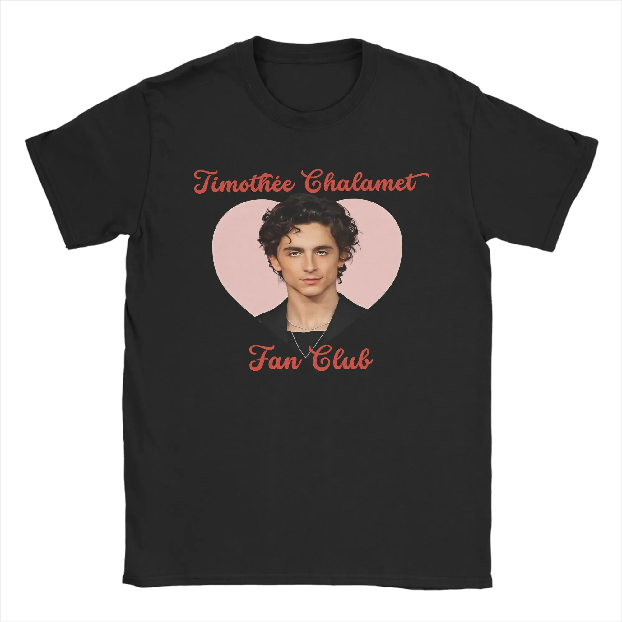 Harajuku T Shirt Beach Timothee Chalamet American Actor Hip Hop T Shirts Pure Cotton Tee Shirt for Men Y2K Short Sleeve Clothes