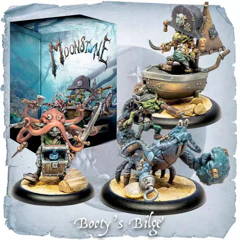 Modellbausatz aus Kunstharz 28549 MoonStone Booty's Bilge Unmontierte Skulptur für Hobbyisten