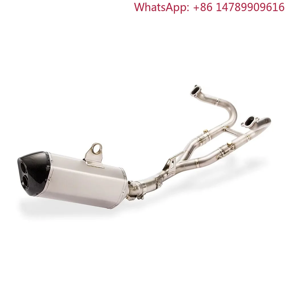 Factory Selling High Performance After Market Exhaust Muffler Motorcycle Slip-on Pipe System for 500cc  Bike, Aftermarket Parts