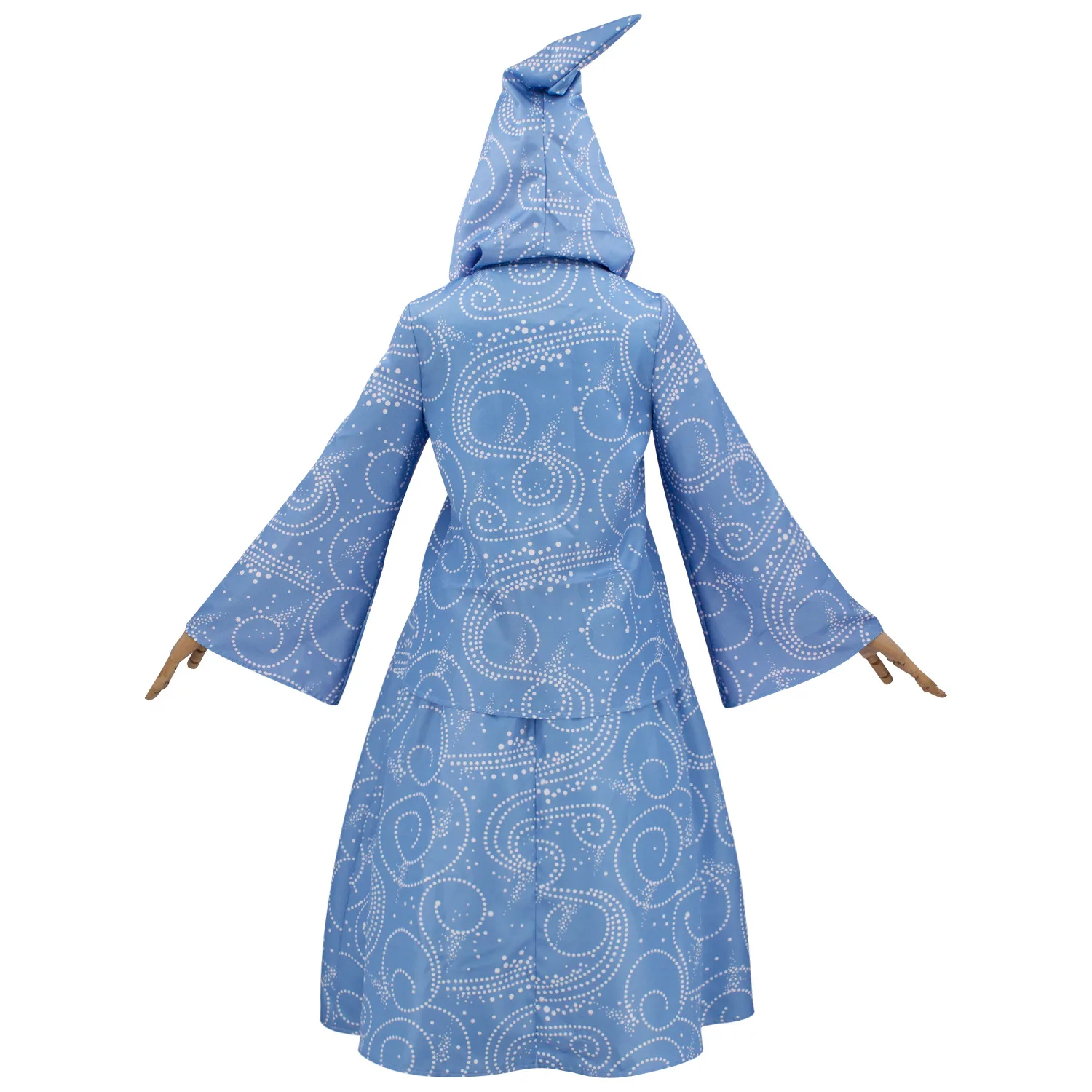 Fairy Godmother Role Playing Dress, Cloak, Belt, Headwear Complete Carnival Halloween Stage Performance Costumes