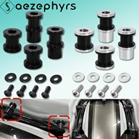 Kit de hardware de acoplamiento desmontable de 4 puntos para respaldo y portaequipajes de motocicleta Sissy Bar para Harley Touring CVO Electra Glide Road King Street Glide FLHX Ultra Limited FLHTK Road Glide FLTRX 200