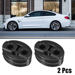 UXCELL 13mm 2 Holes Muffler Exhaust Hanger Bushing Rubber Mount Bracket Car Insulator Tail Pipe Hangers Bushings Kit Support