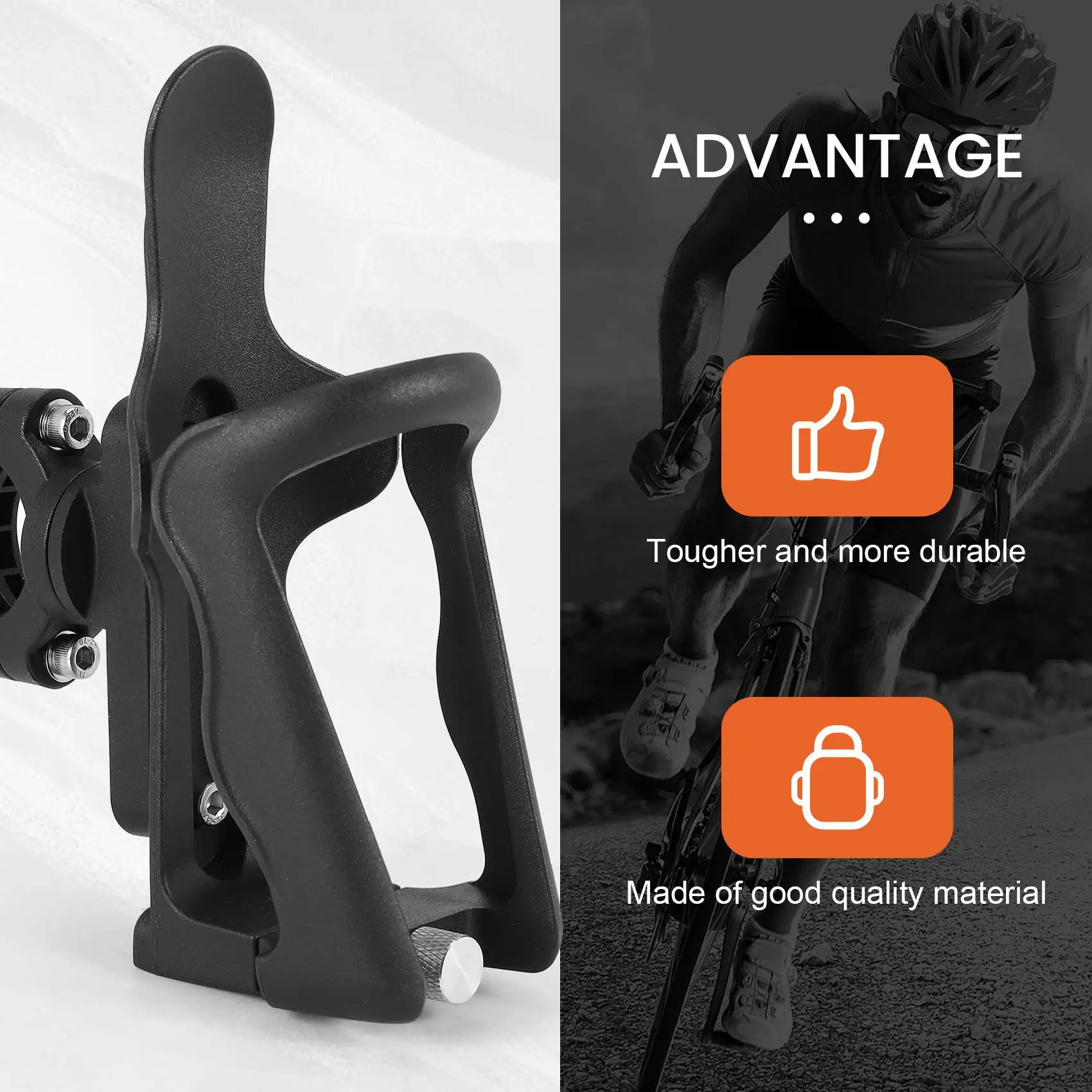 Classy-Motorcycle Cup Holder Drink Holder Rotation Handlebar Bike Water Cup Holder Motorcycle Bottle Cage Universal