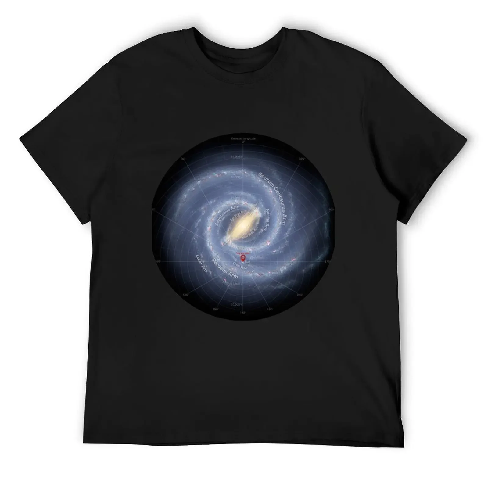 

You are here. Map of the galaxy. T-Shirt plus size clothes vintage anime shirt boys whites vintage mens big and tall t shirts