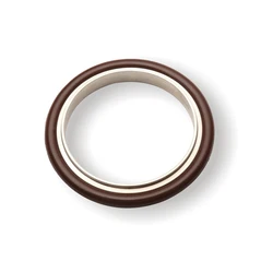 KF16 KF25 KF40 KF50 AL Alloy 304 Stainless Bracket With NBR FKM O-Rring Seal For Vacuum Tri Clamp Pipe Fitting Homebrew