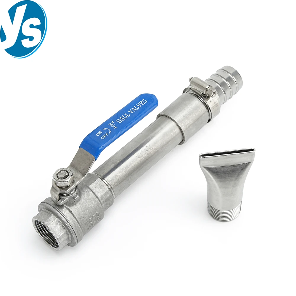 

Customized Duckbill Flat Cleaning Spray Nozzle With Switch Car Wash Water Gun Nozzle Accessories