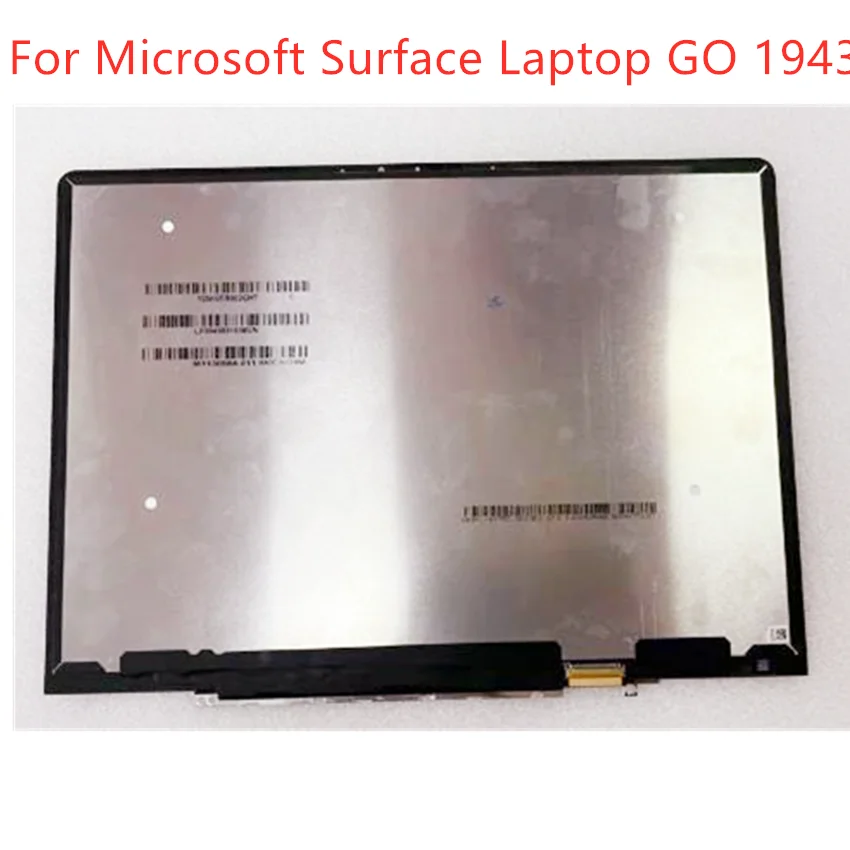 

12.4" LCD For Microsoft Surface Laptop GO 1943 LCD Display Touch Screen Digitizer Assembly Replacement