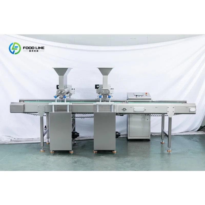 Commercial High Capacity Cake Donut Machine Automatic Mini Doughnut Maker Sponge Cake Production Line Depositor Machine Custom