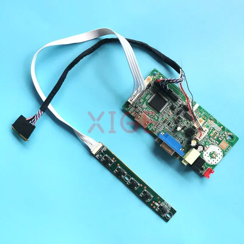 

Для B156XW03 V0/V1 B156XW03 V2 15,6 "экран ноутбука 1366x768 40-Pin LVDS VGA HDMI-совместимый комплект платы драйвера контроллера 58C «сделай сам»