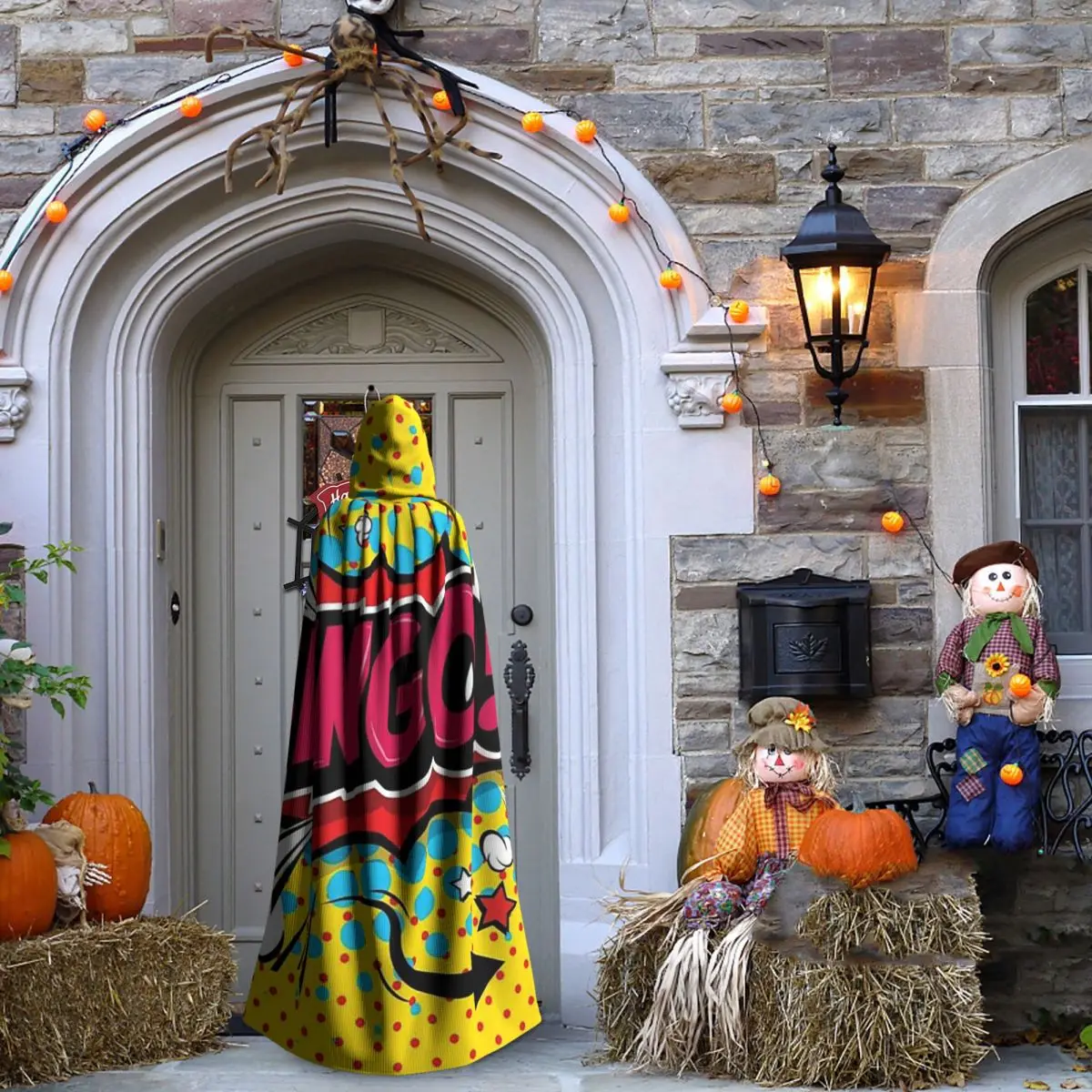 เกมบิงโกที่ดีที่สุดสำหรับผู้เล่นบิงโก เสื้อคลุมยาวมีฮู้ด ชุดแม่มดยุคกลาง ชุดคอสเพลย์ เสื้อคลุมฮาโลวีน แวมไพร์ สำหรับผู้ใหญ่ ทุกเพศ