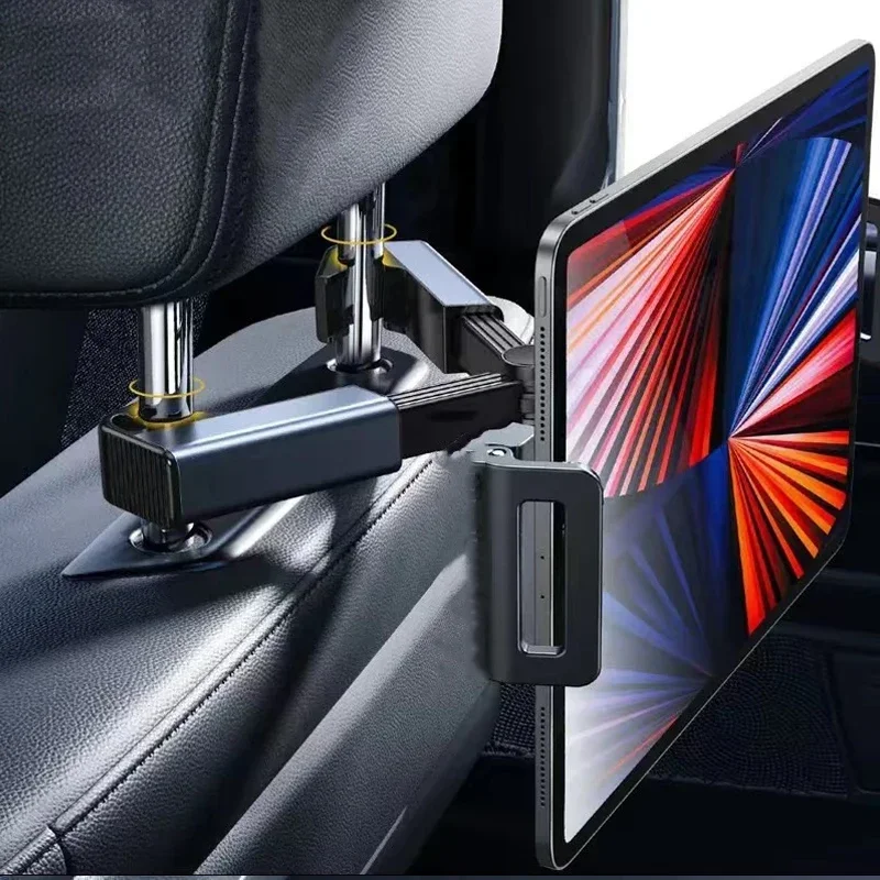 360 Degree Swivel Tablet Stand Headrest Tablet Mount, For IPad 4.7\