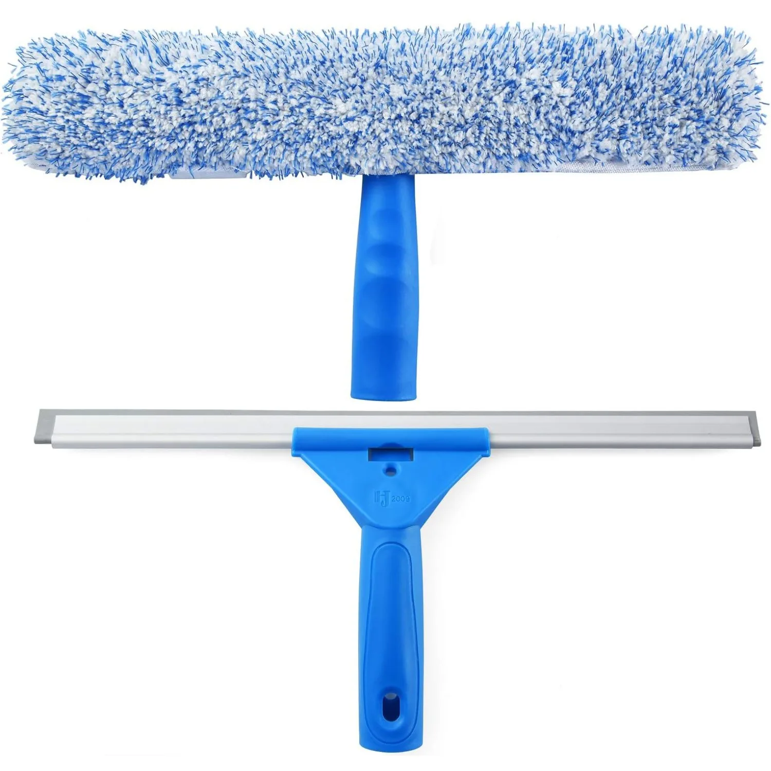 35cm Window Cleaning Combo - Squeegee & Microfiber Window Washer,Shower Squeegees Window Glass