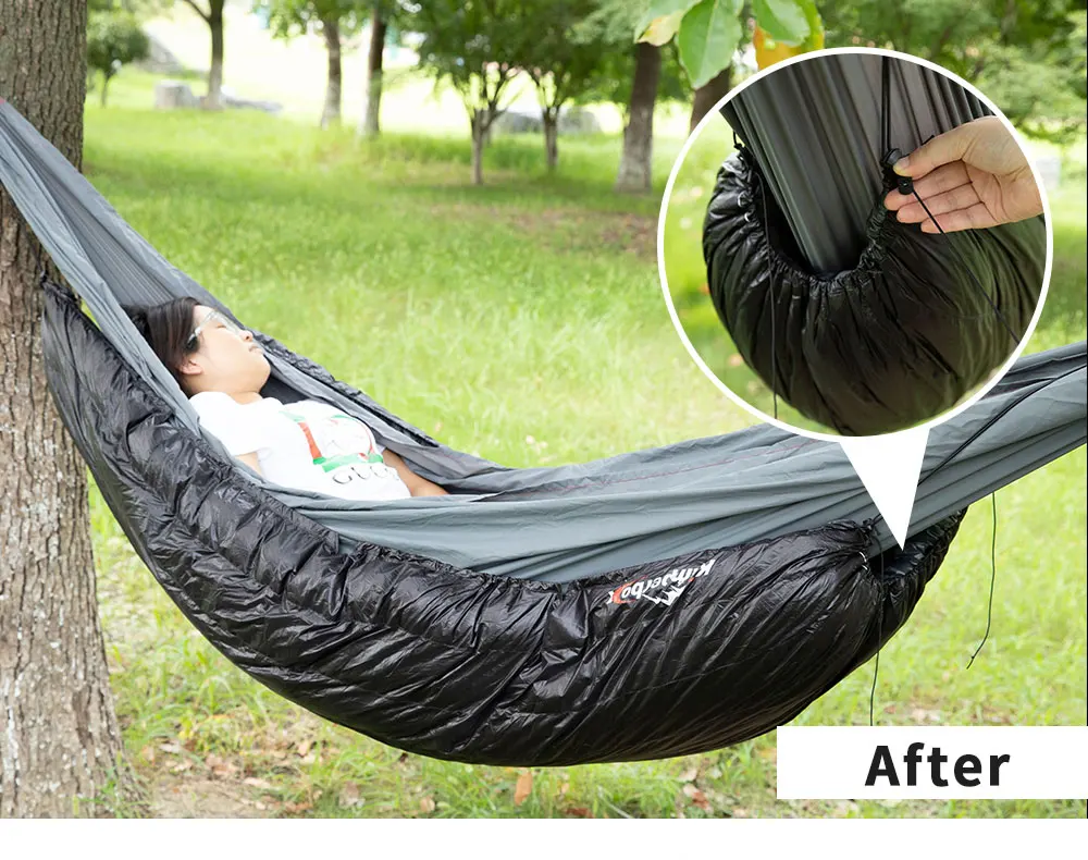 Kamperbox Hammock Quilt Down Quilt Underquilt Sleeping Bag Down Hammock Underquilt Down Camping Quilt Sleeping Bag Tourism Down