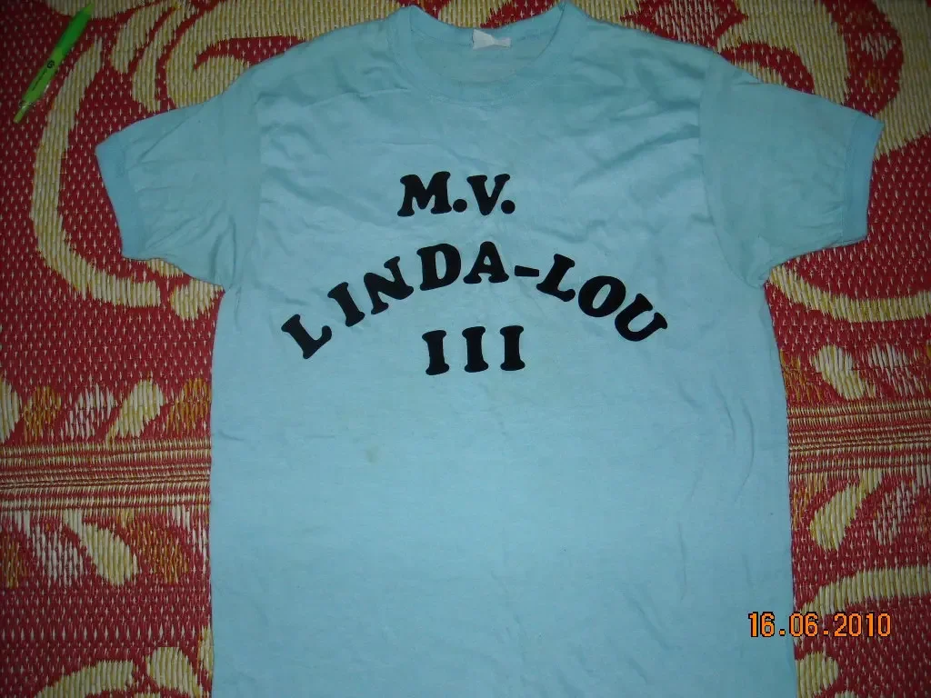 Vintage 1980s M V LINDA Lou Iii Tour Concert Promo album rare 80s T shirt