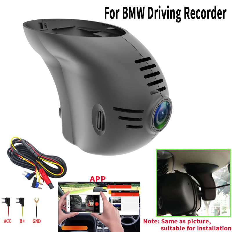 

Видеорегистратор HD DVR для BMW MINI 2008-2012 годов выпуска, с HDR, Wi-Fi, совместимый с Novatek Sony