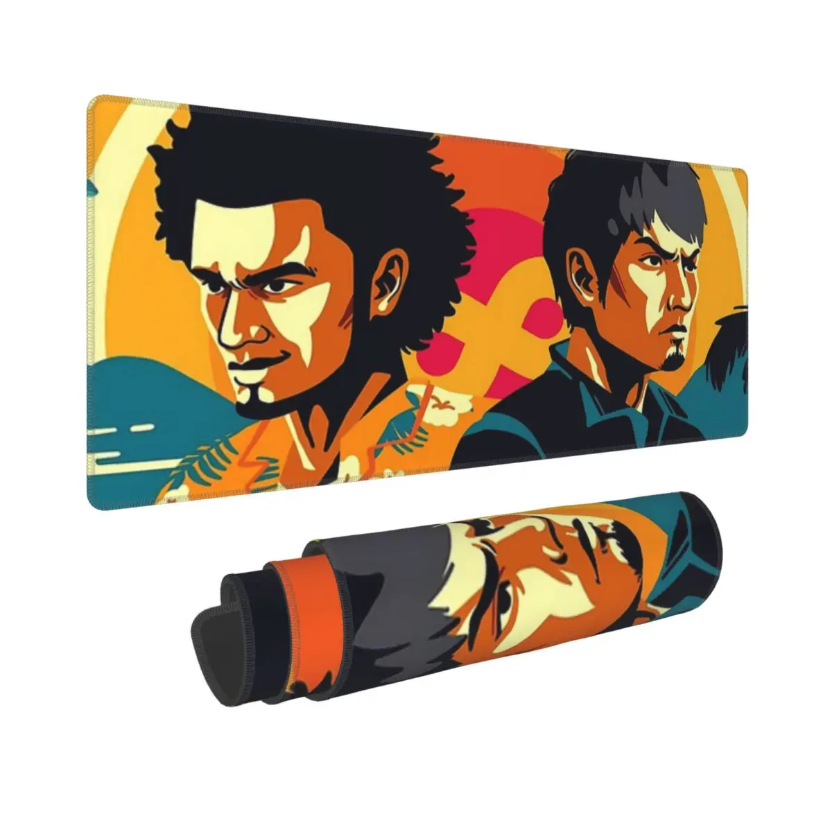 Coussinets de clavier en caoutchouc Like A Dragon, image de couverture