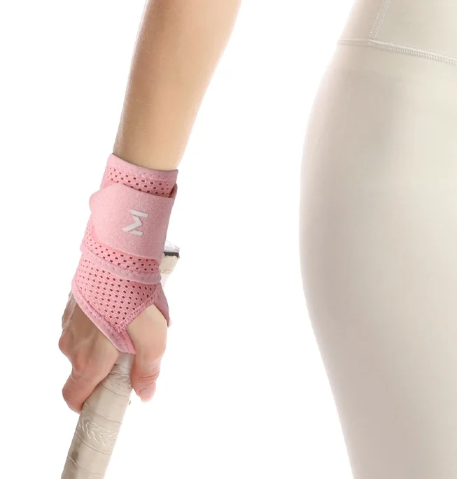 1pc Einstellbare Handgelenk Strap Sport Handgelenk Unterstützung Klammer Schwarz Gewichtheben Armband Für Männer & Frauen Badminton Tennis Gym – Detail 12