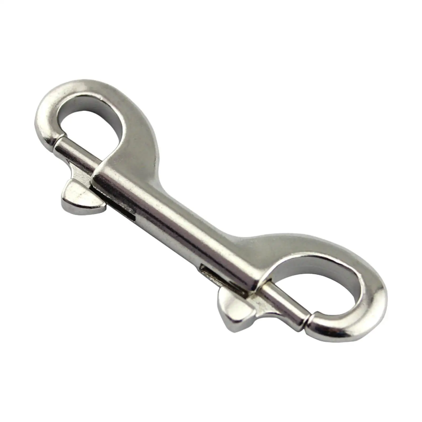 316 Stainless Steel Double Ended Snap Hook Double End Clip Scuba Diving Clips Key Holder
